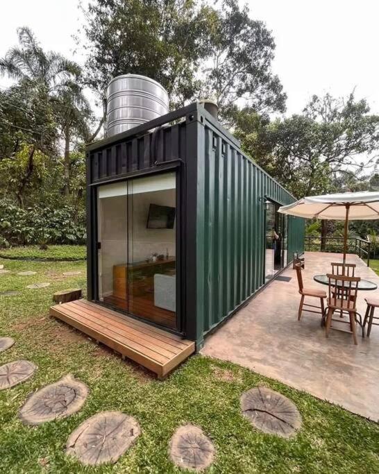 Casa Container Na Represa De Guarapiranga! Sonho! Villa Sao Paulo Bagian luar foto